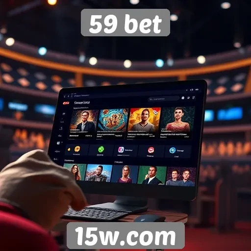 Interface e experiência do usuário no 59 bet